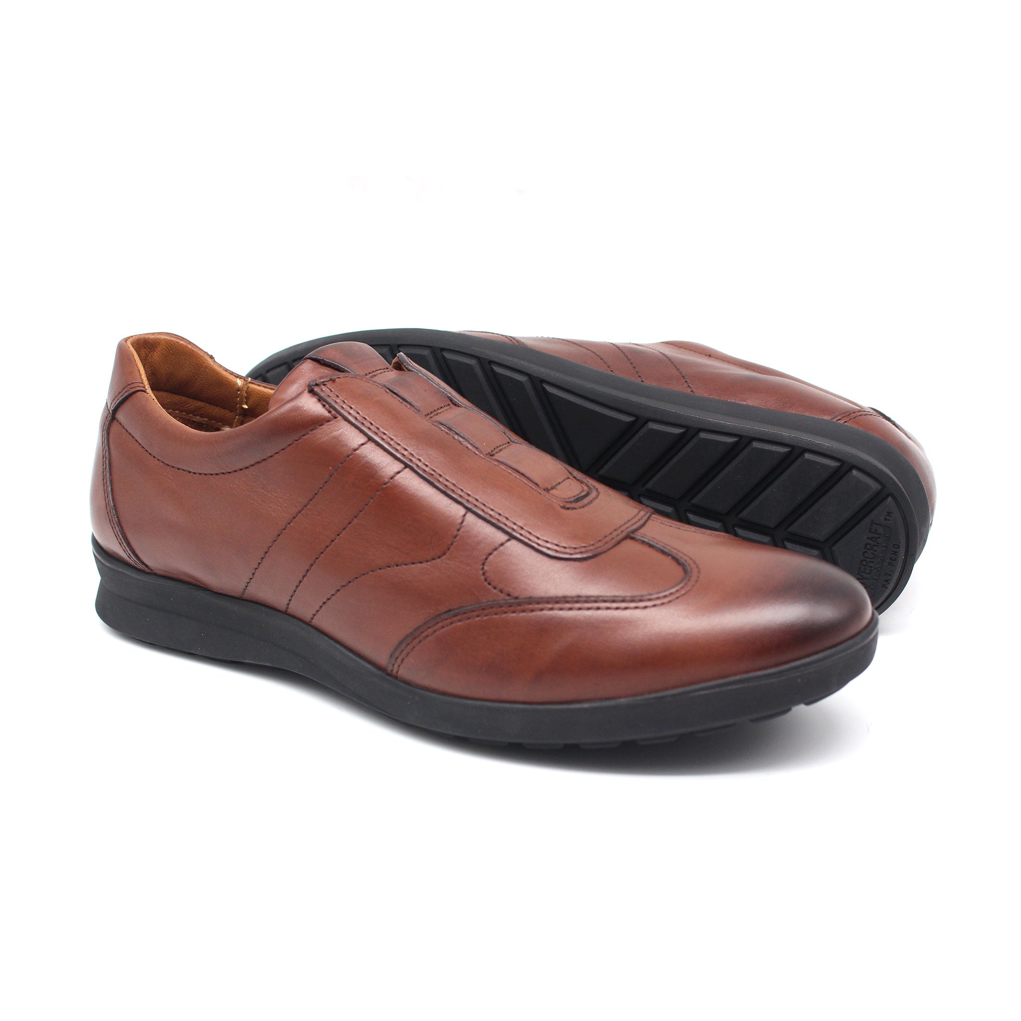 Chaussure en Cuir Ref: 1847 Marron Fonce TK23