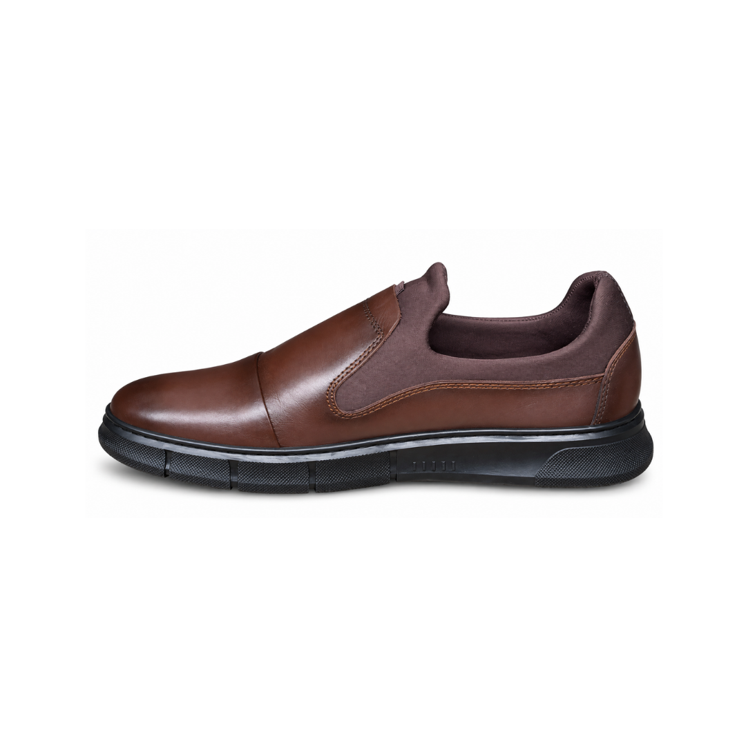 CHAUSSURE VALCON EN CUIR  713 MARRON