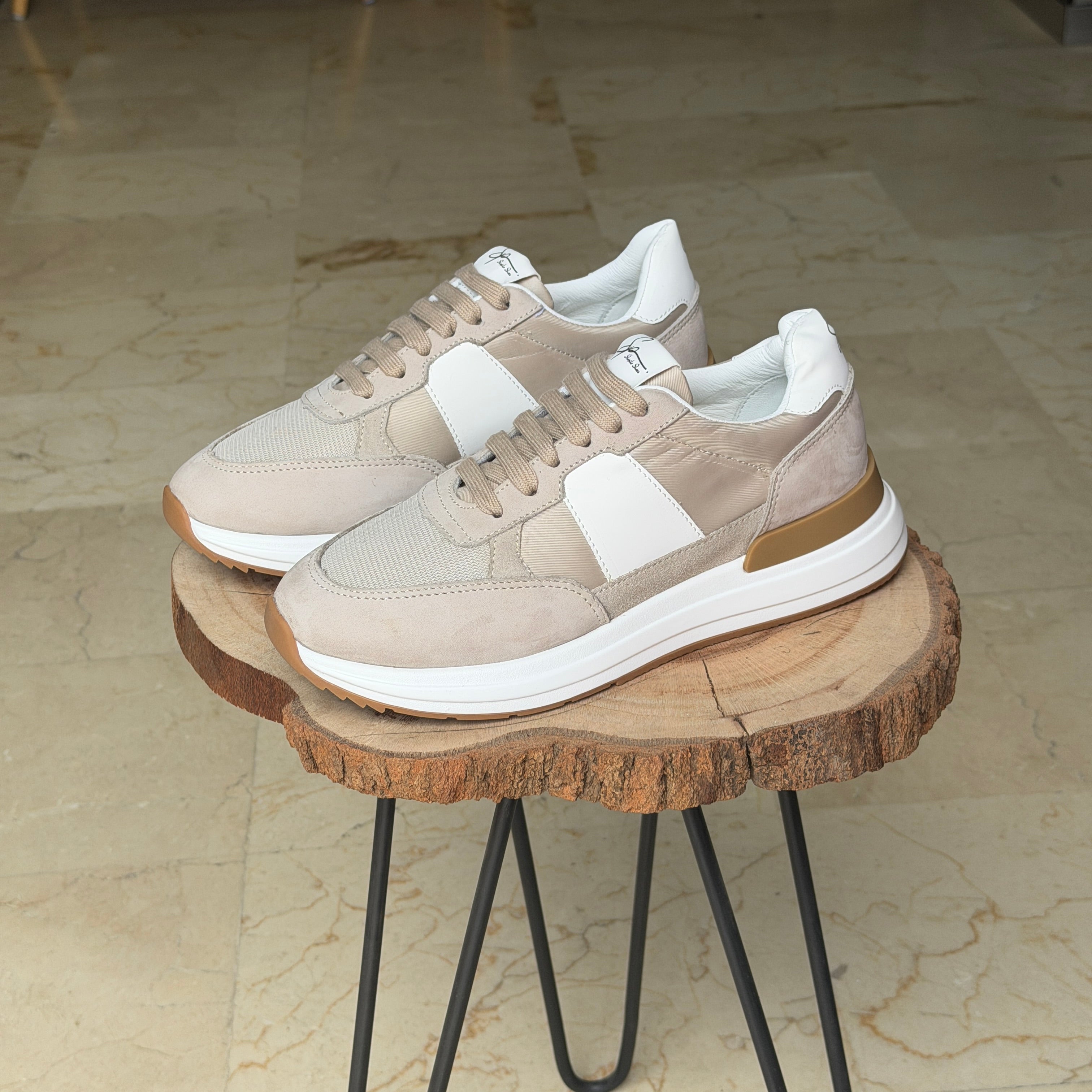 Basket LAVAIR 8513 BEIG - Shopilo Shoes