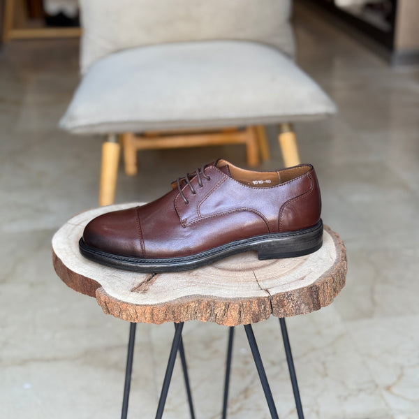 CHAUSSURES EN CUIR VÈRITABLES  REF :IT1010 MARRON