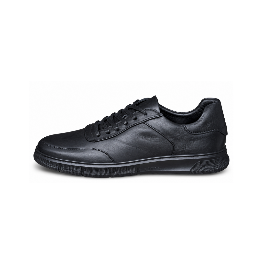 CHAUSSURE VALCON EN CUIR  647 NOIR