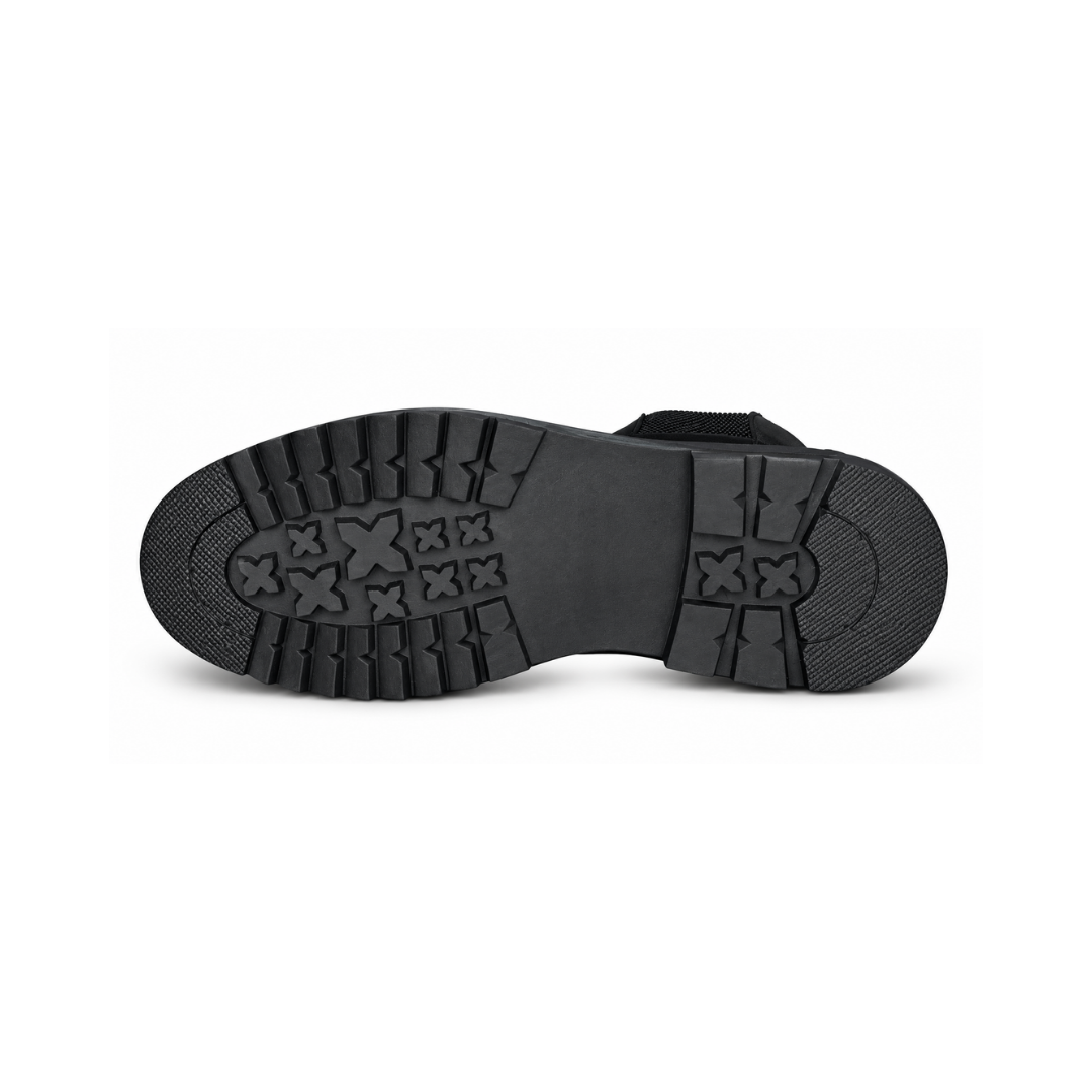 Bottine En Cuir N2004 NOIR