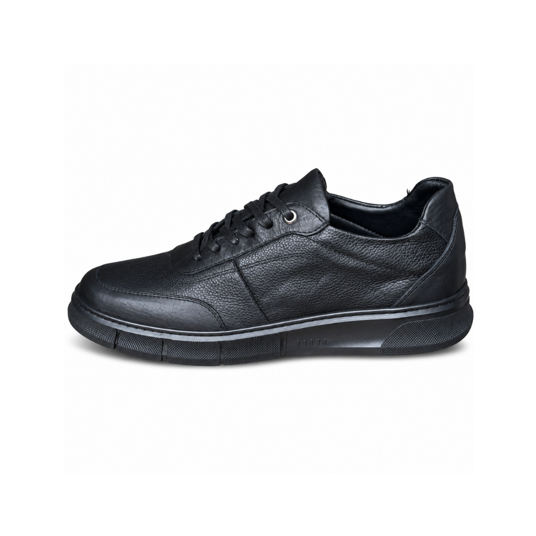 CHAUSSURE VALCON EN CUIR  916 NOIR
