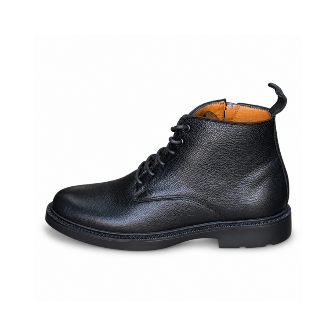 Bottine En Cuir 905 Noir - Shopilo Shoes