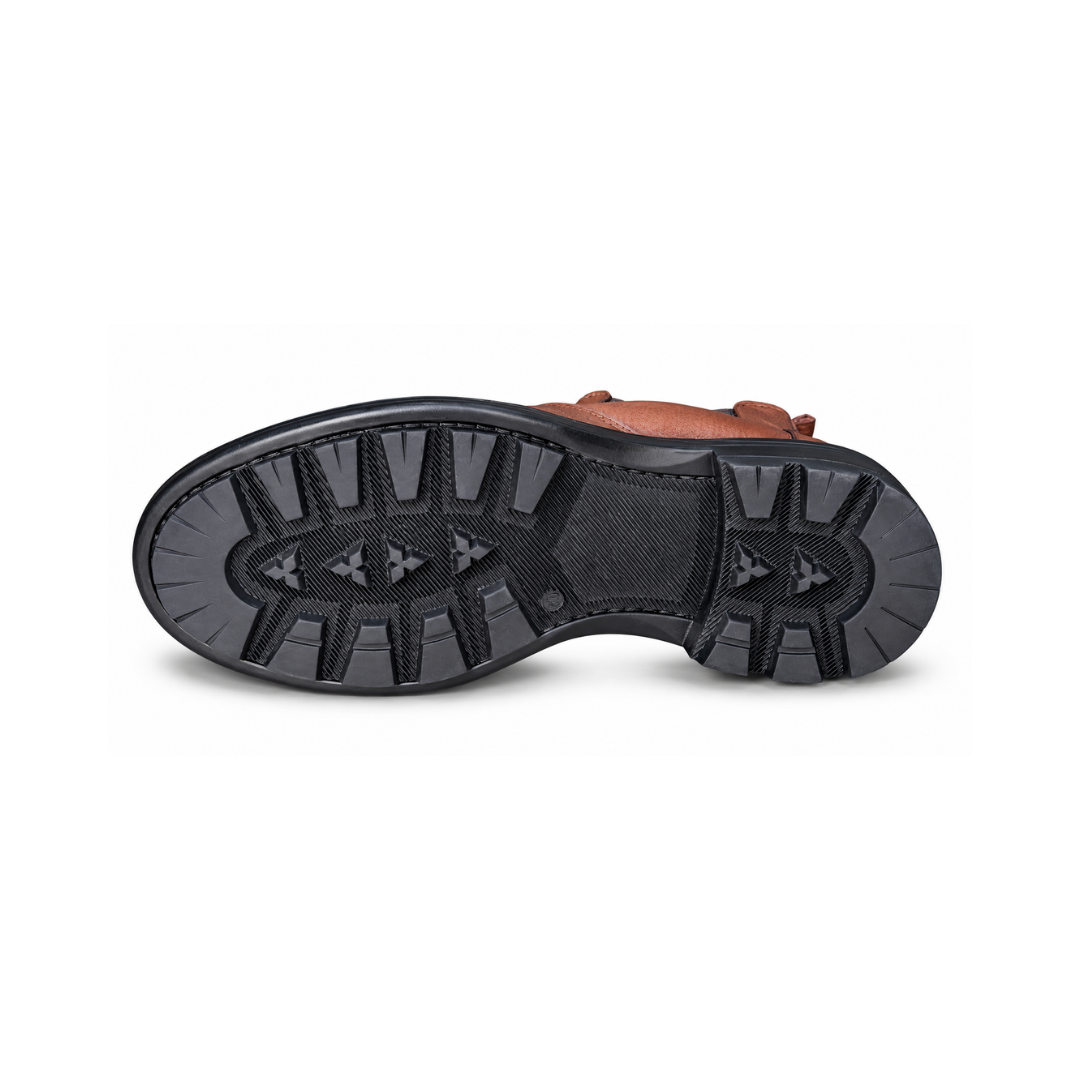 Bottine En Cuir Adriano 810 Taba