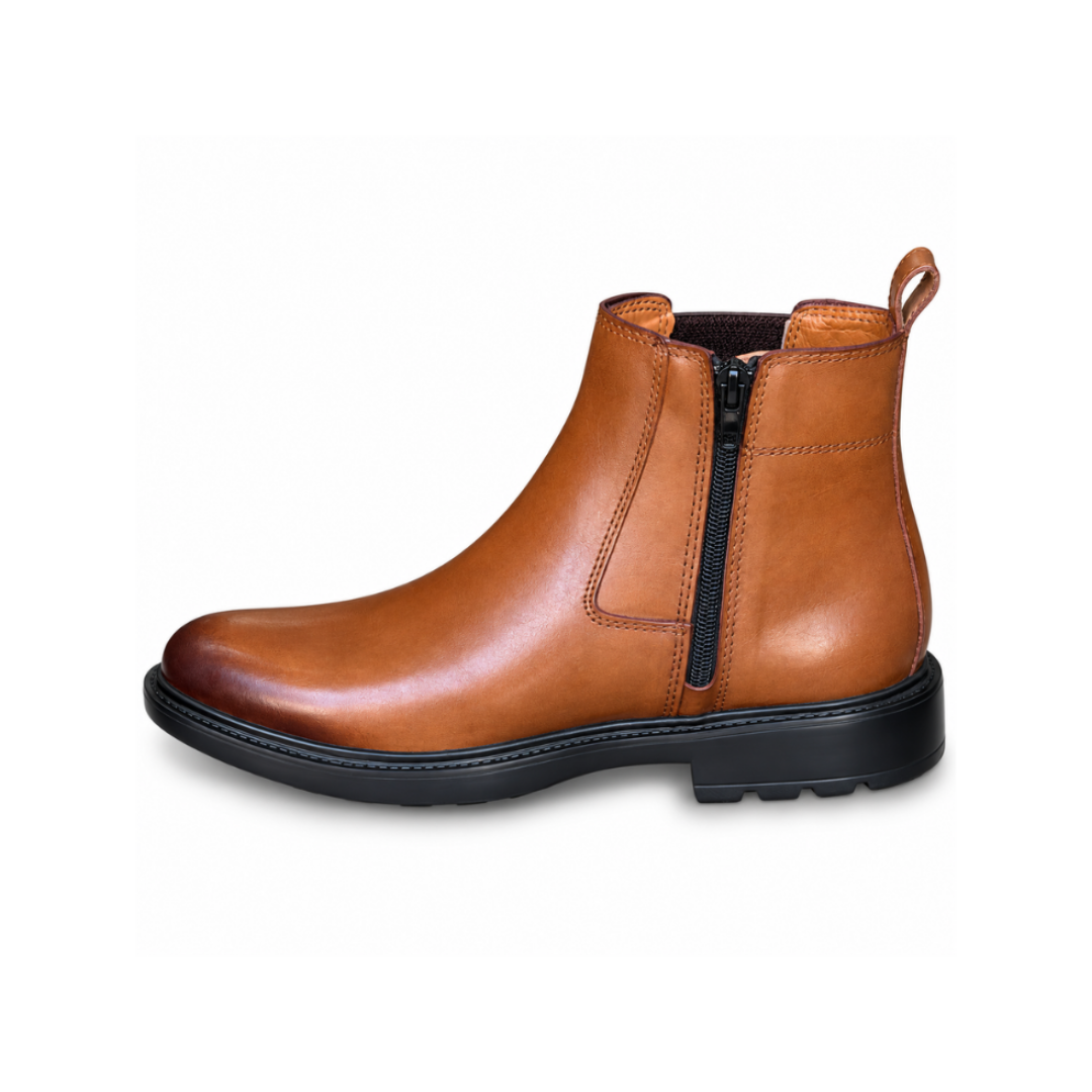 Bottine En Cuir 301 Taba