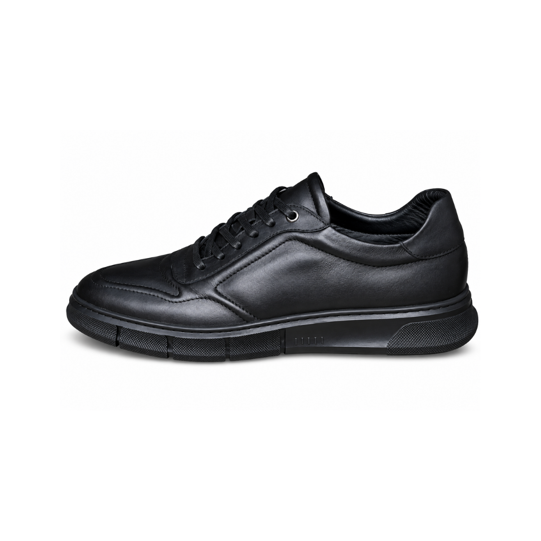 CHAUSSURE VALCON EN CUIR  812 NOIR