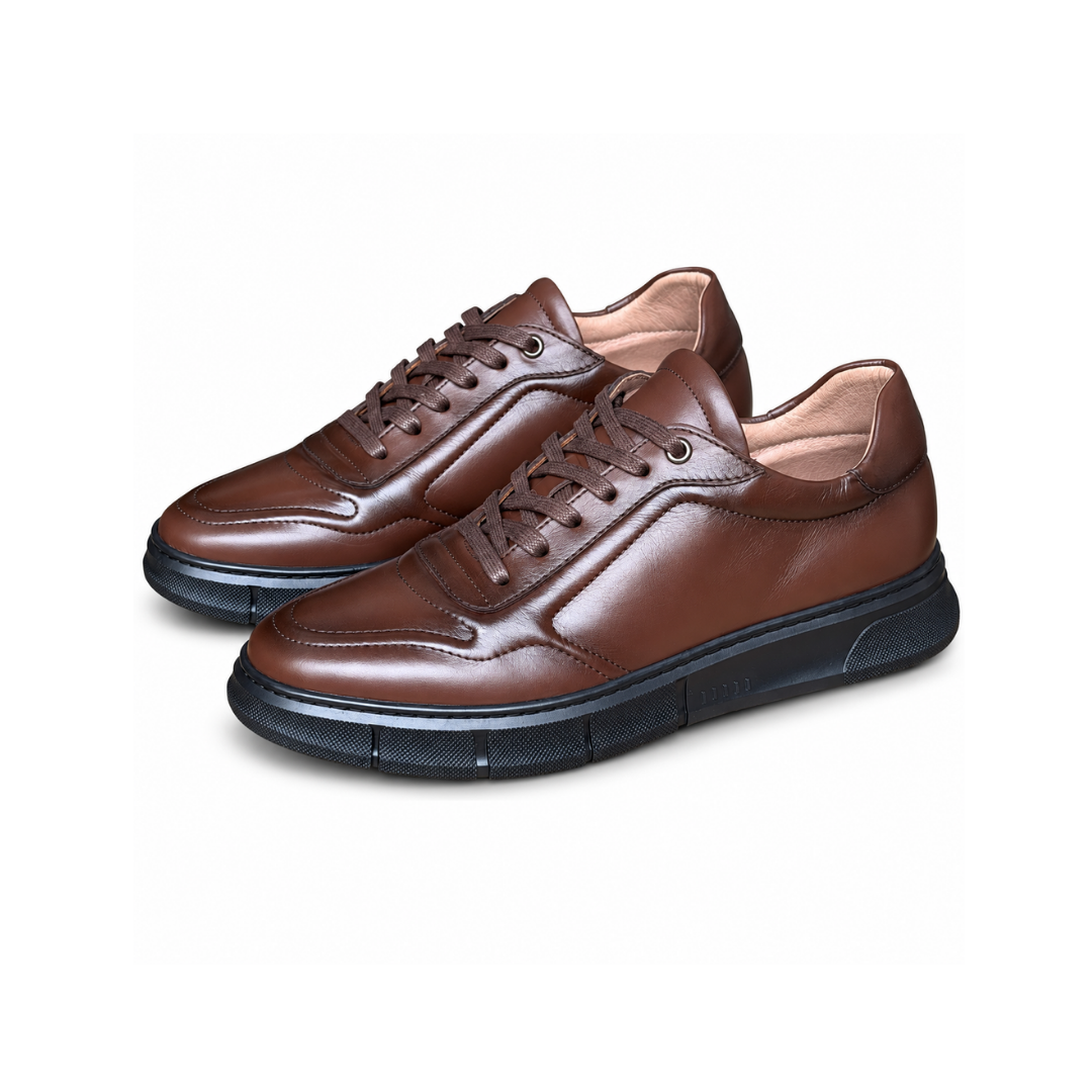 CHAUSSURE VALCON EN CUIR 812 MARRON