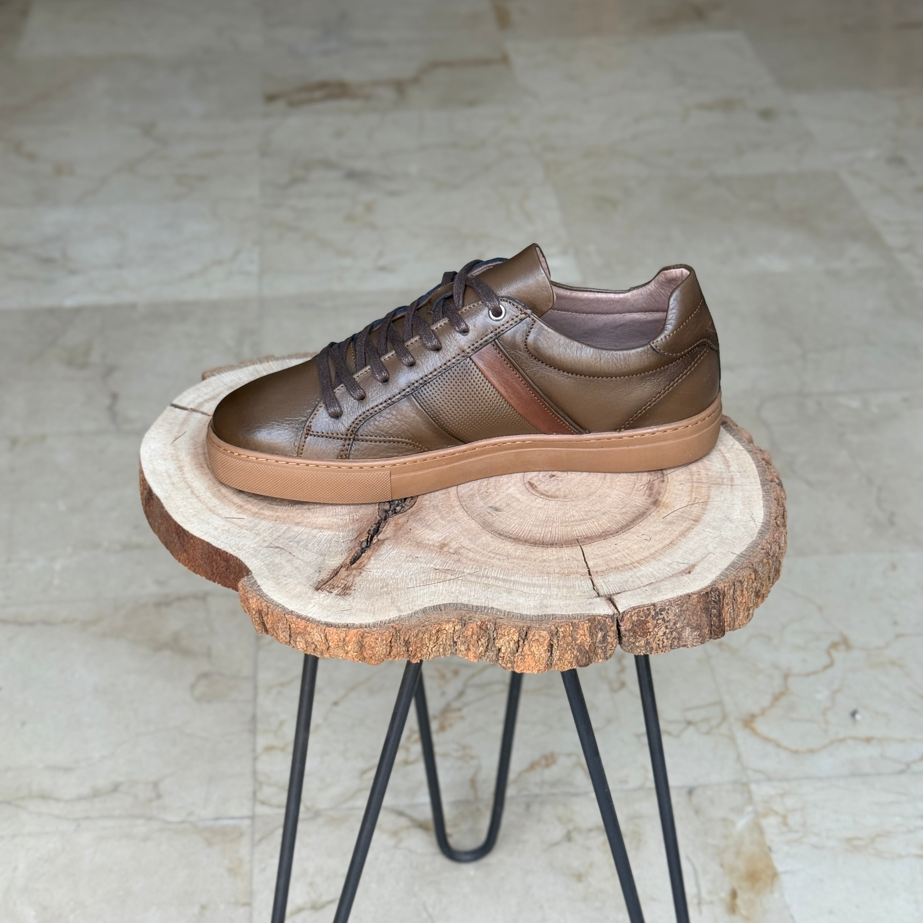 basket en cuir 718 TABA - Shopilo Shoes
