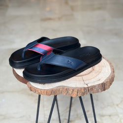SANDALE EN CUIR CASTELO 212 BLEU
