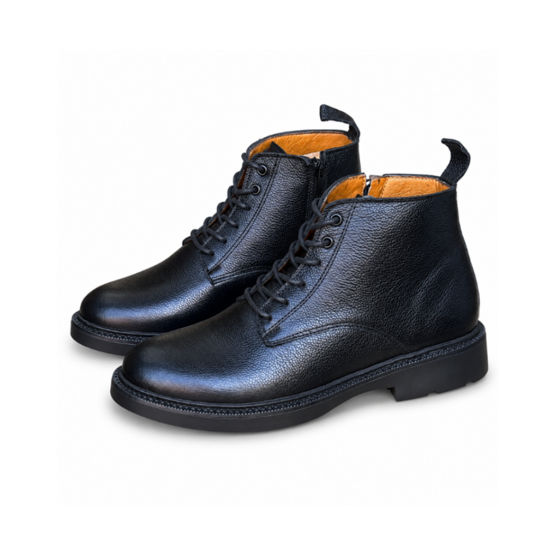 Bottine En Cuir 905 Noir - Shopilo Shoes