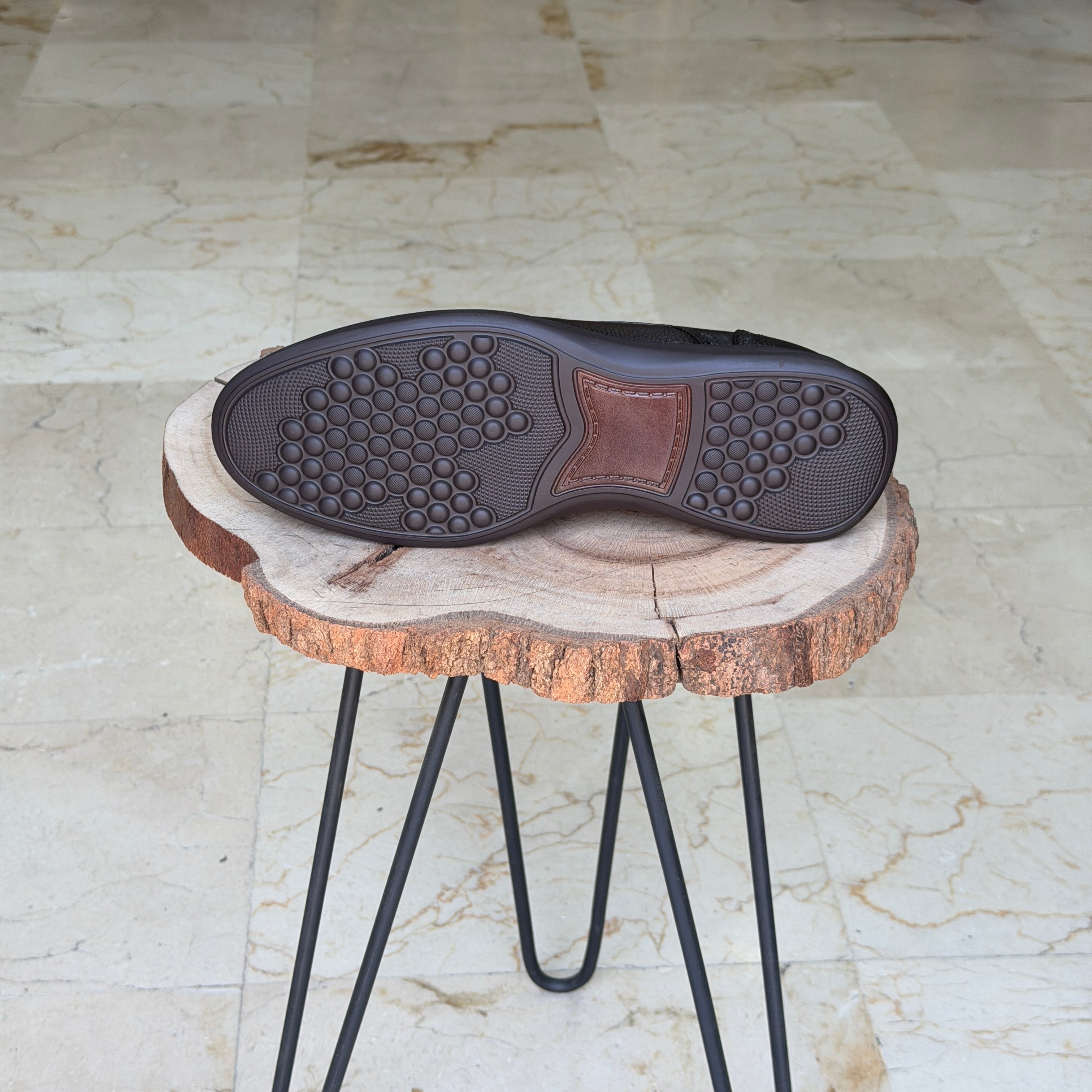 CHAUSSURES EN CUIR ELLEGANO 0467 MARRON