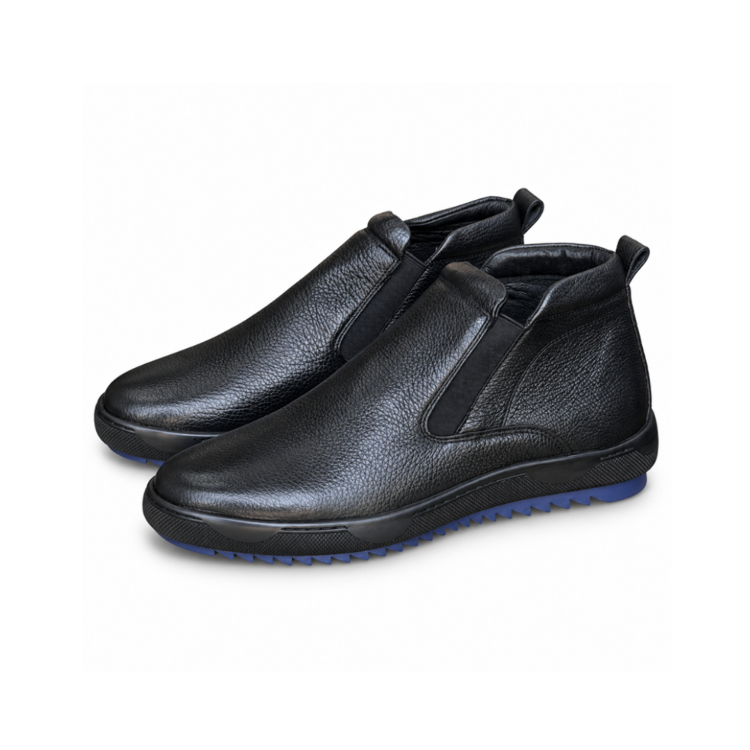 Bottine En Cuir 243 NOIR