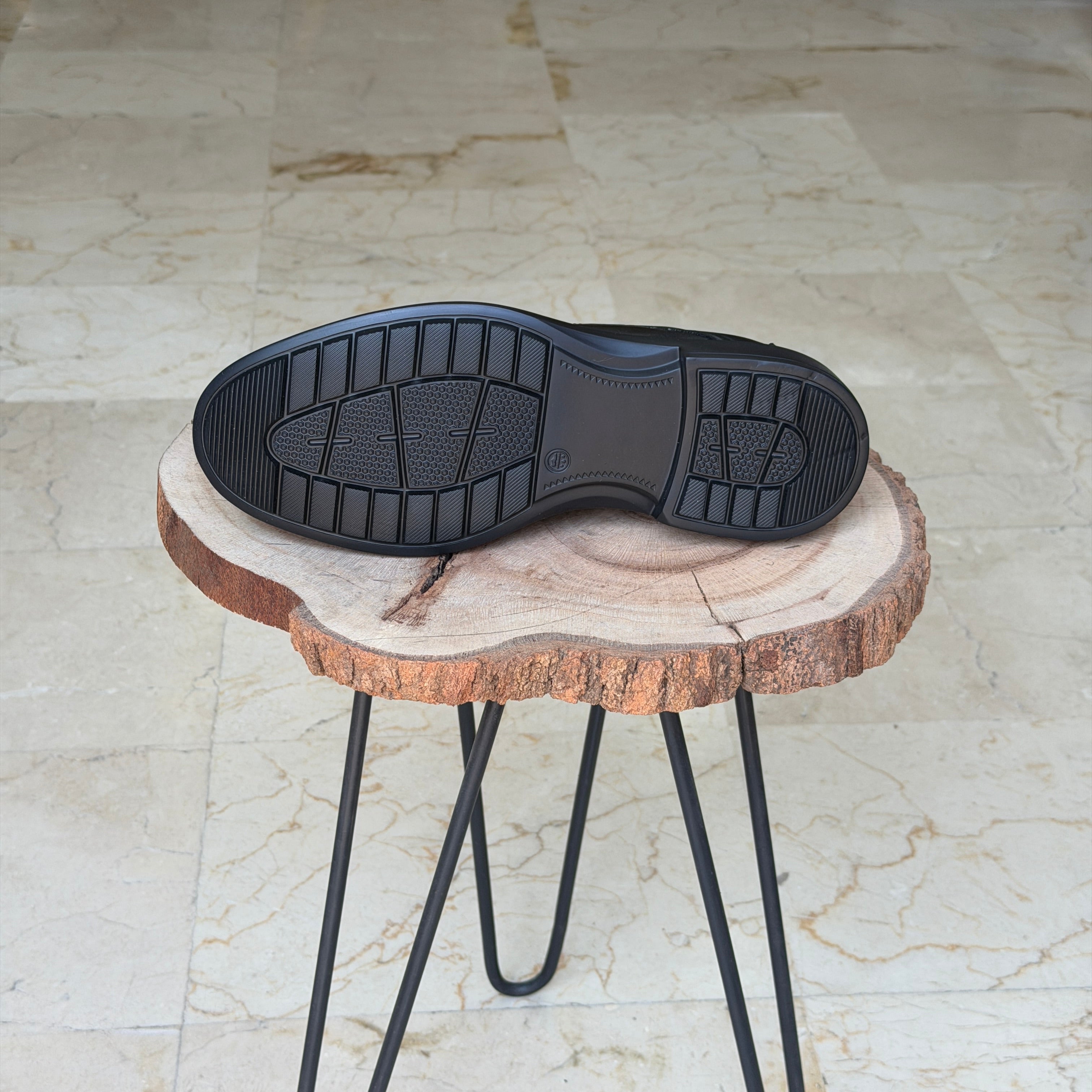 CHAUSSURES EN CUIR VÈRITABLES 028 NOIR - Shopilo Shoes