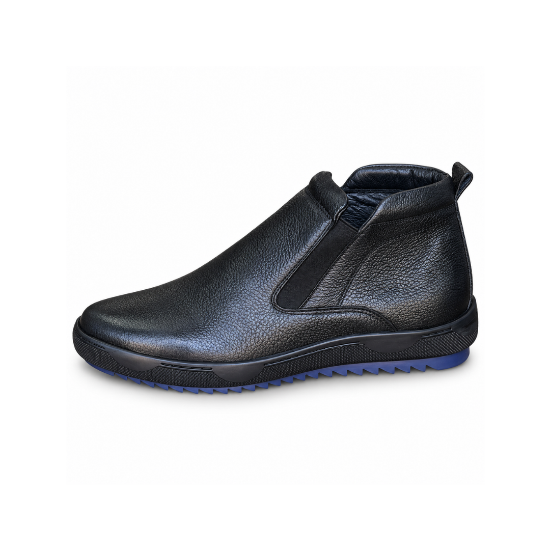 Bottine En Cuir 243 NOIR