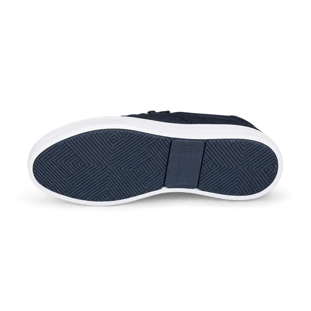 basket en cuir standard 718 bleu