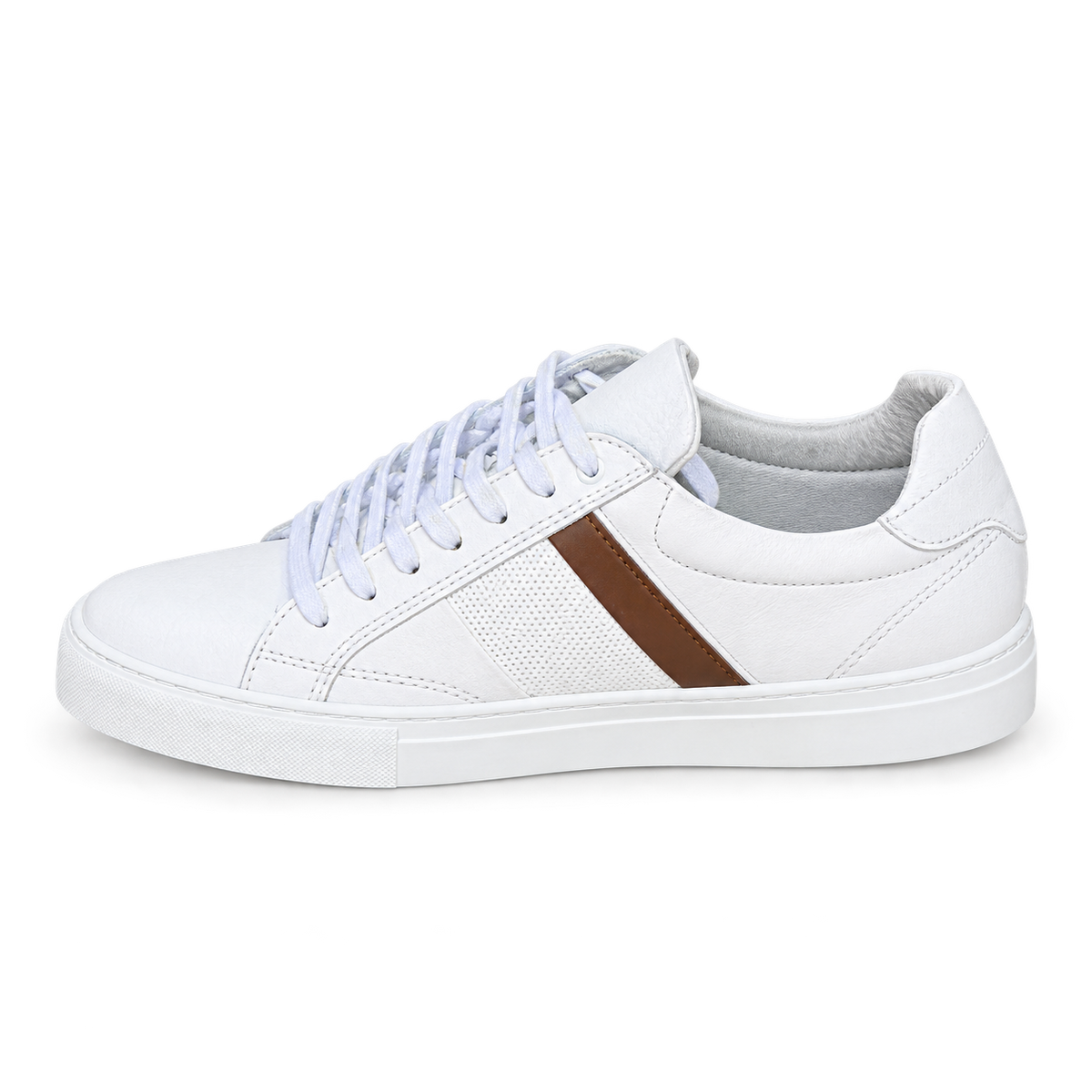 basket en cuir standard  718 blanc