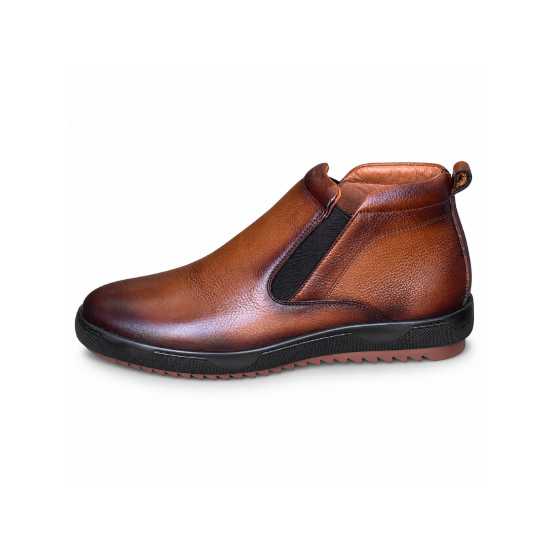 Bottine En Cuir 243 TABA
