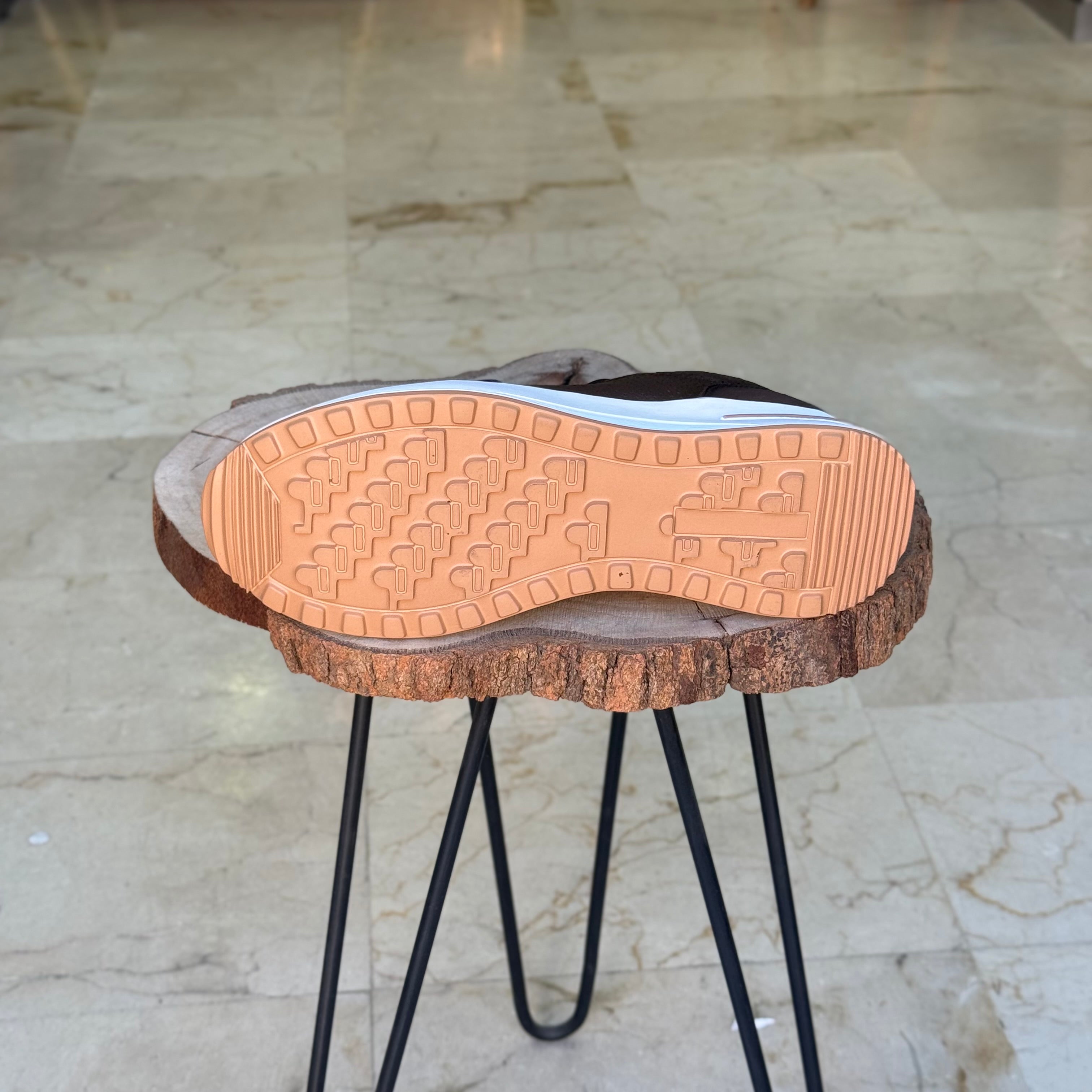Basket en cuir - 921 marron - Shopilo Shoes