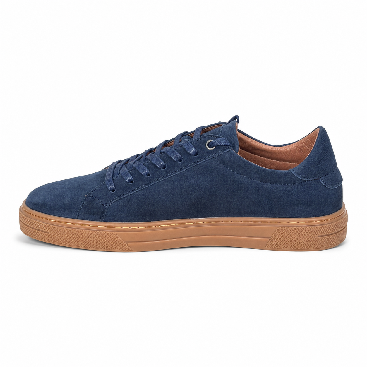 Baskets en Cuir standard 758 bleu