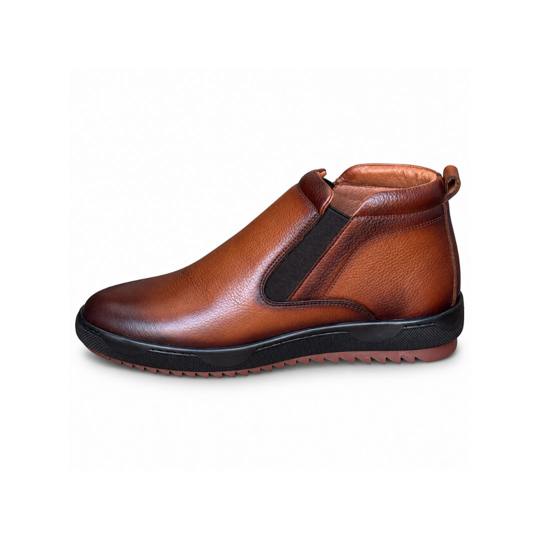 Bottine En Cuir 243 TABA