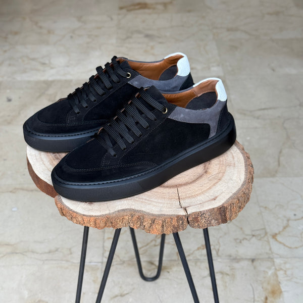 BASKET EN CUIR  L’ALLURE 709 NOIR