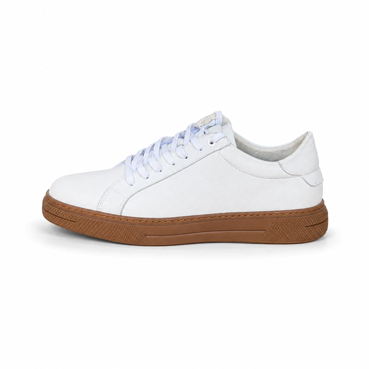 Baskets en Cuir standard 758 blanc-T