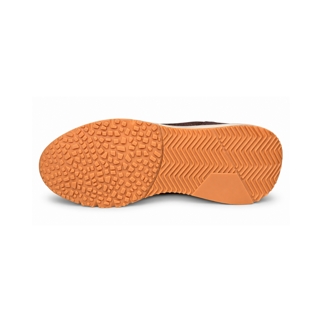 Baskets en Cuir NEW 921 MARRON