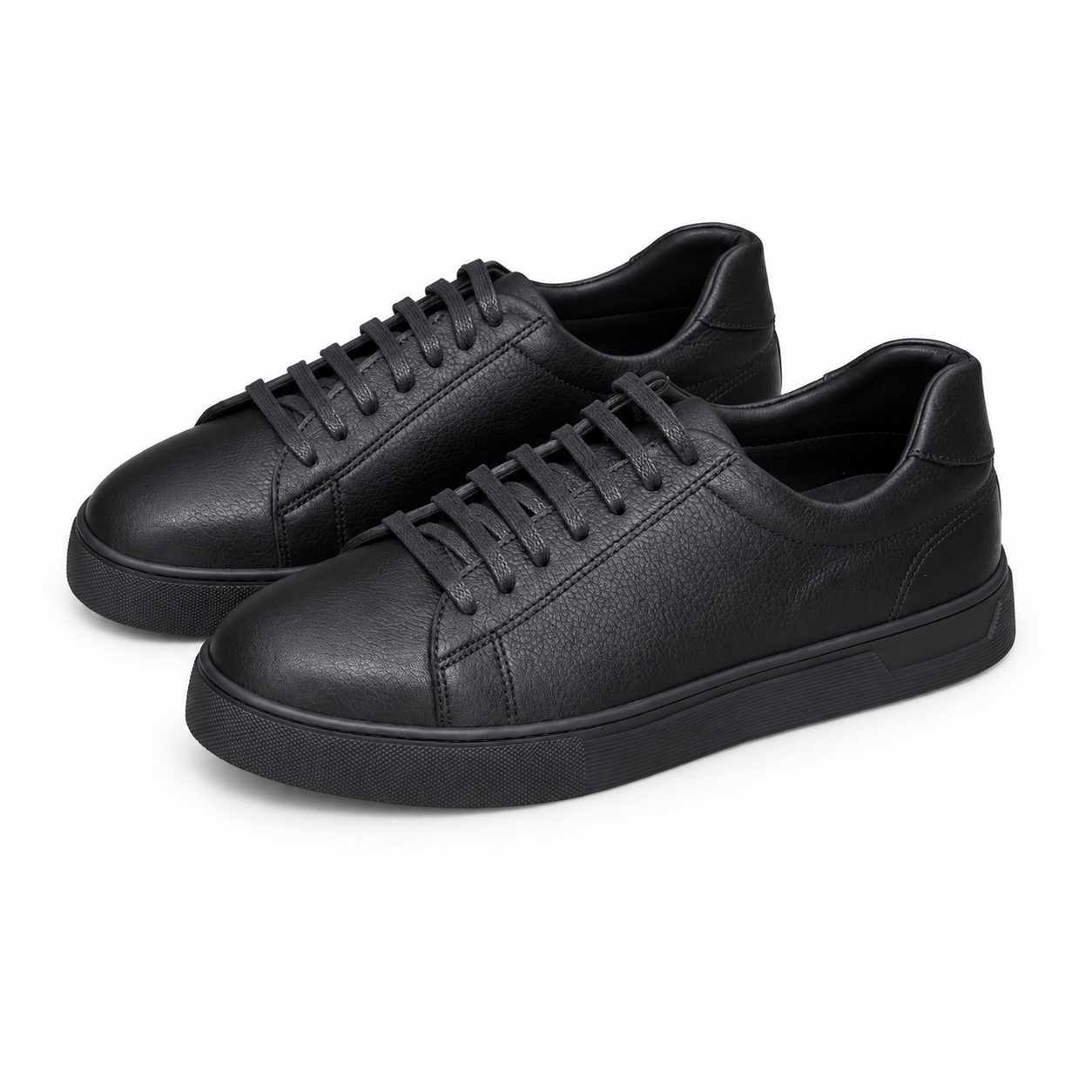 Baskets en Cuir standard 800 noir