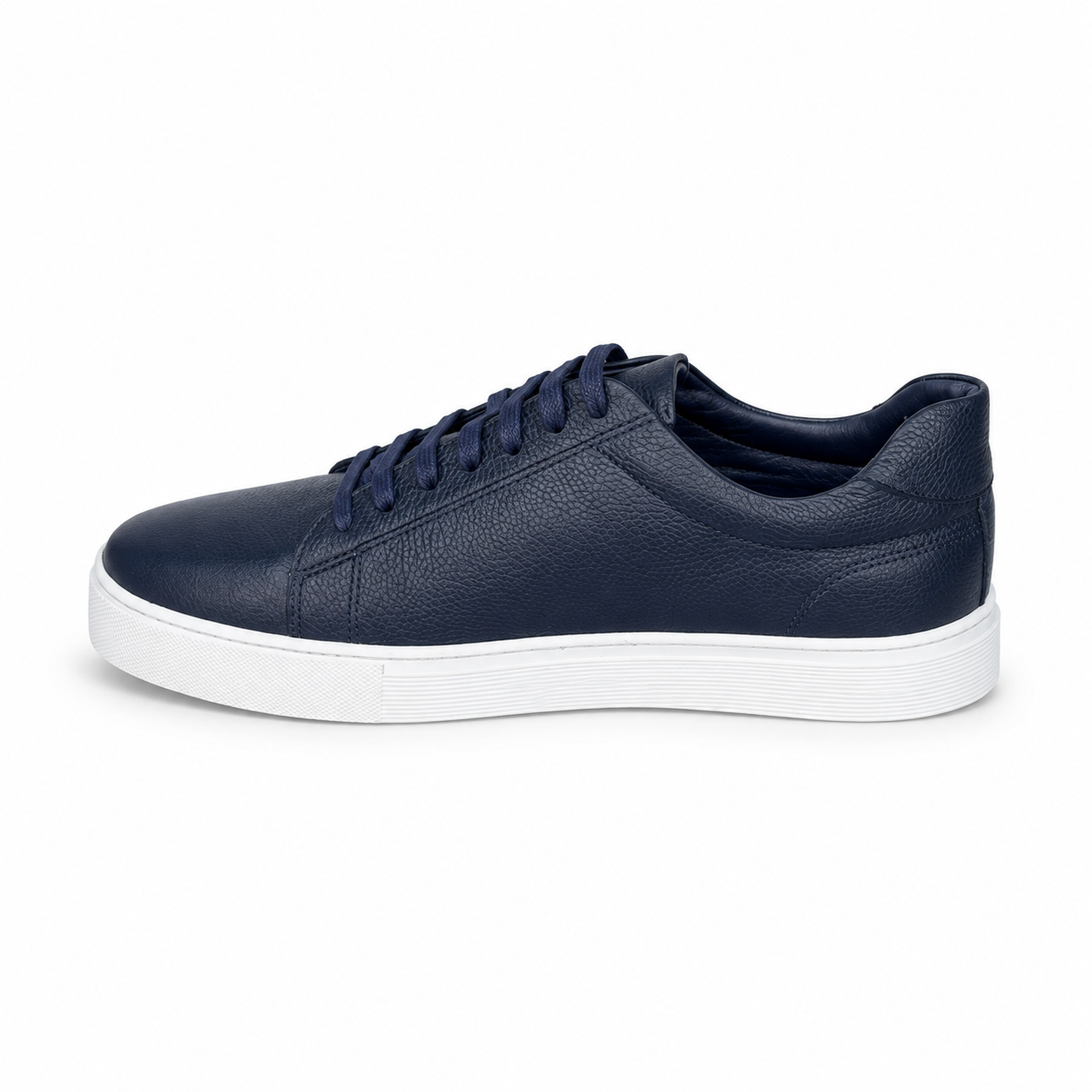 Baskets en Cuir standard 800 bleu