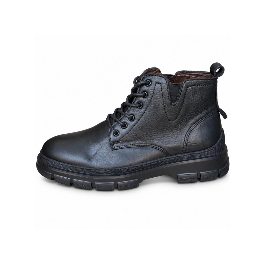 Bottine En Cuir STORM 503 NOIR