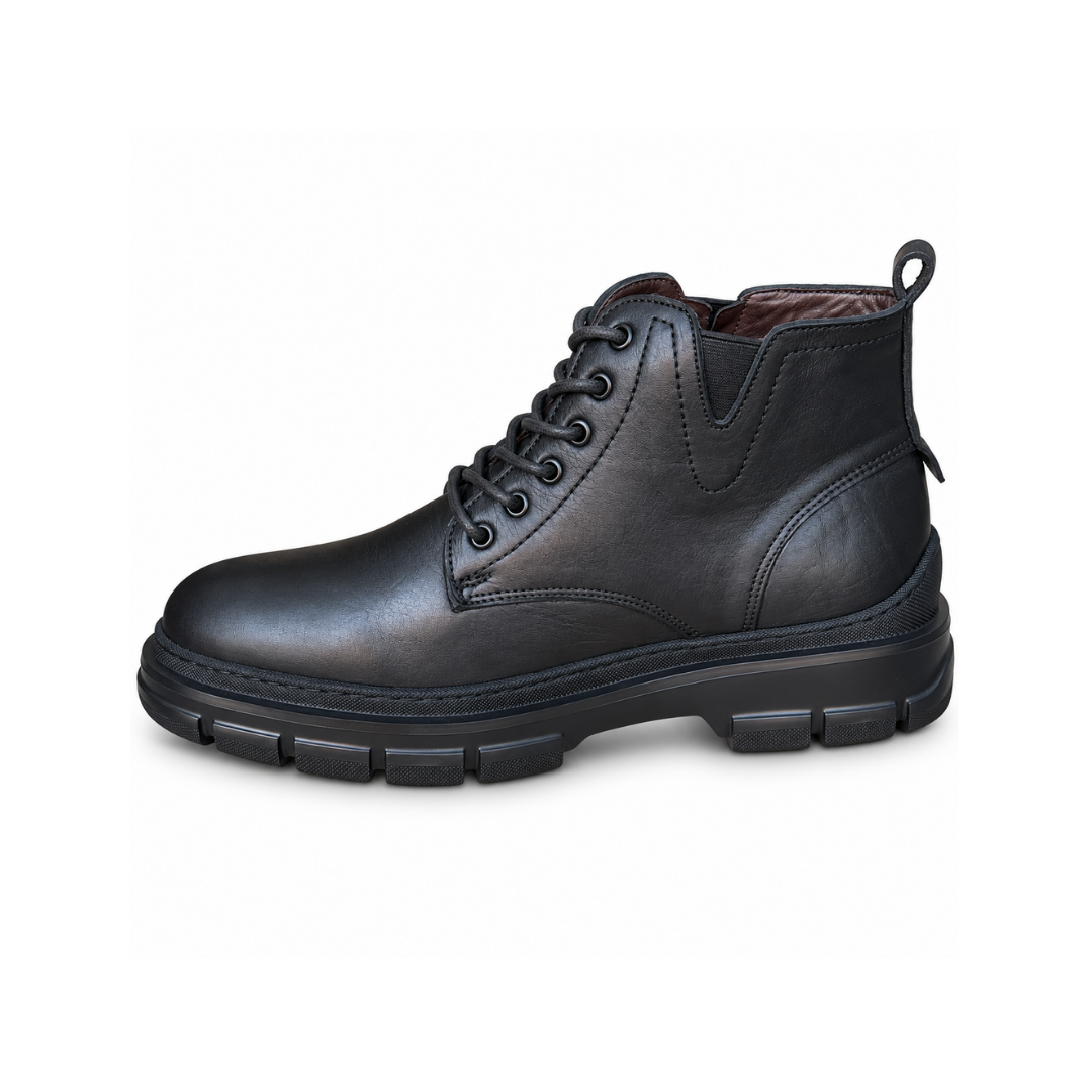 Bottine En Cuir STORM 503 NOIR