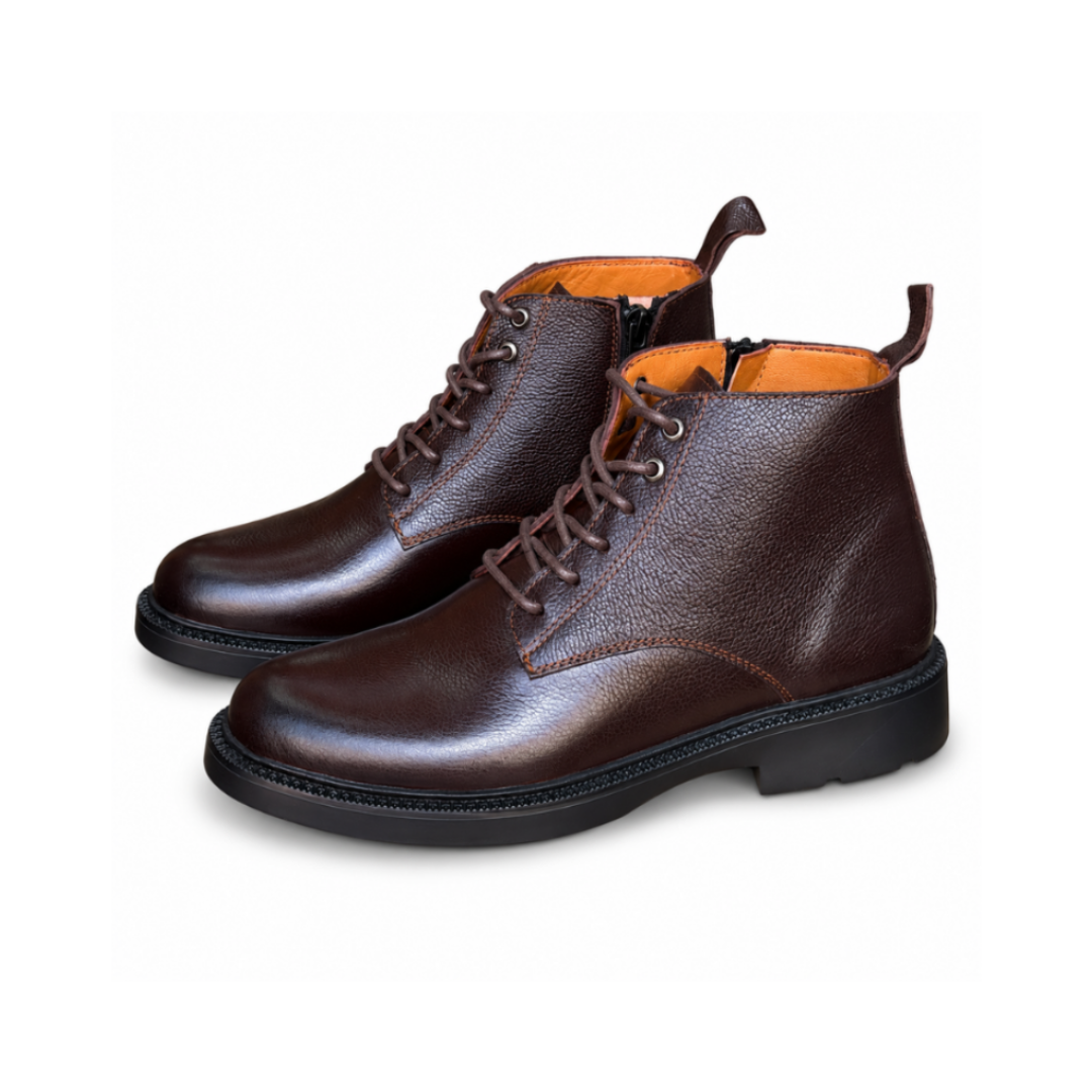 Bottine En Cuir 905 marron