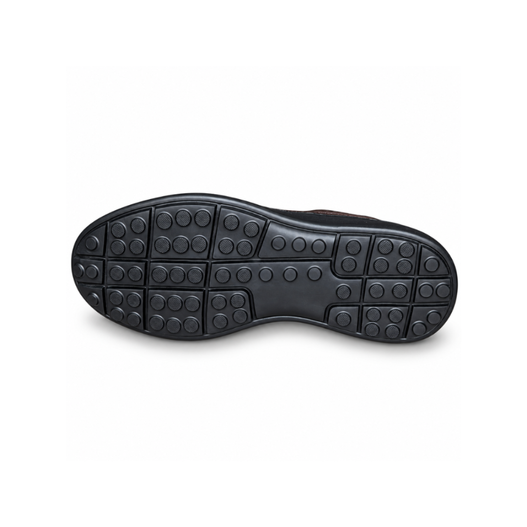 CHAUSSURE MEDICAL EN CUIR  673 MARRON
