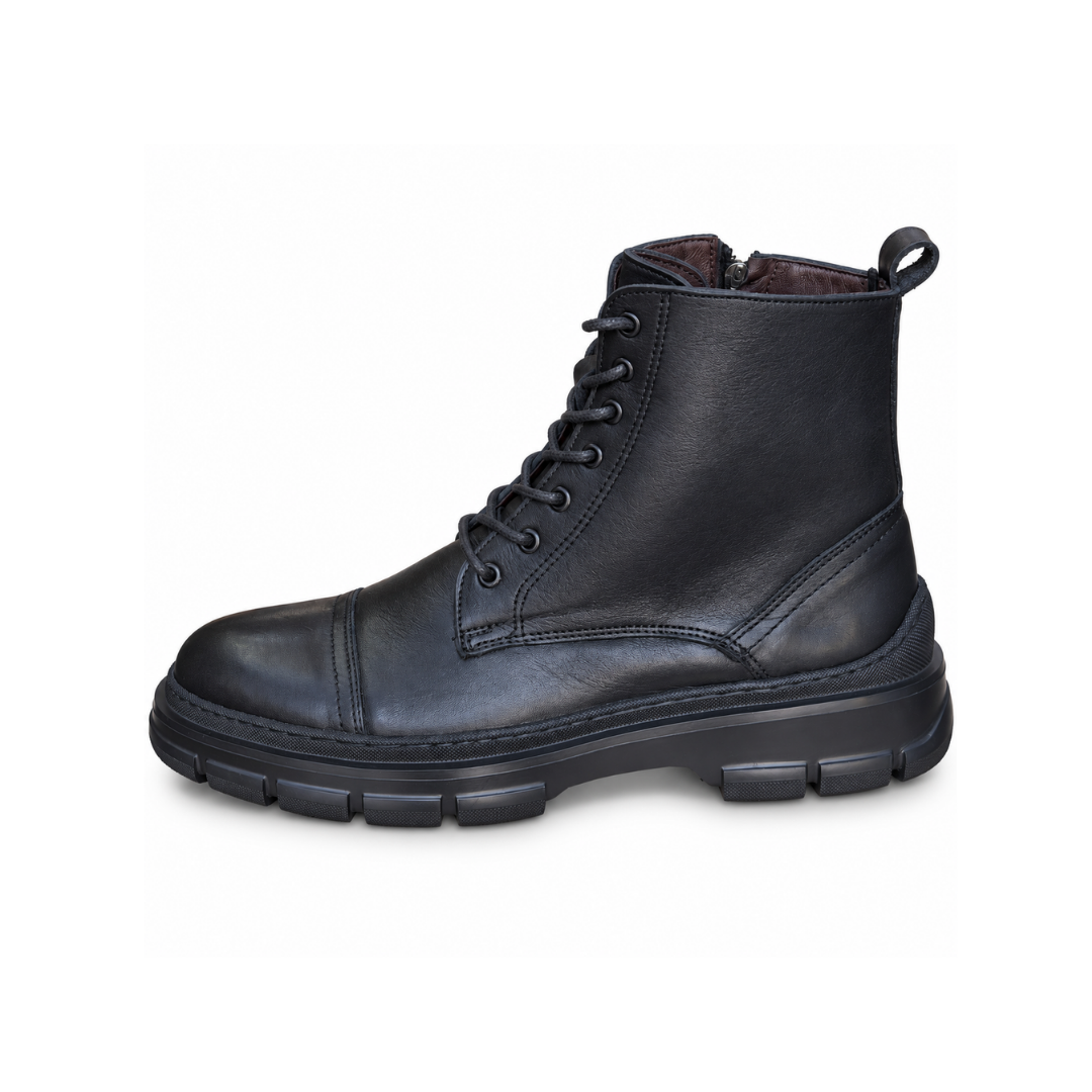 Bottine En Cuir STORM 504 Noir