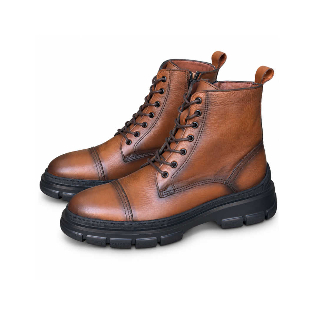 Bottine En Cuir STORM 504TABA