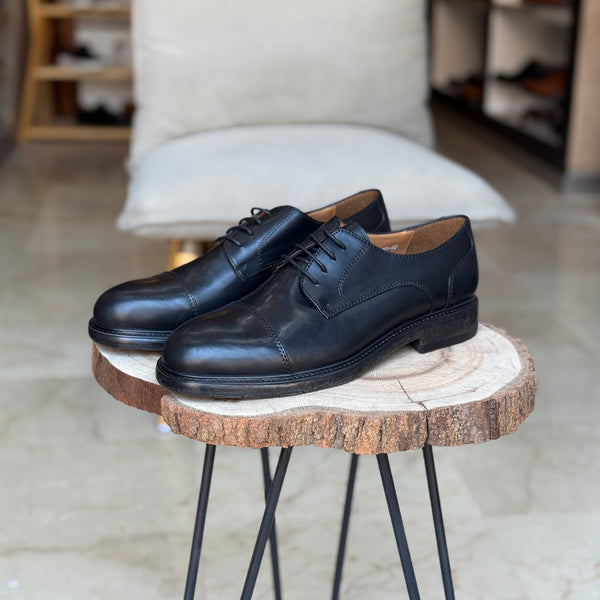CHAUSSURES EN CUIR VÈRITABLES  REF :IT1010 NOIR