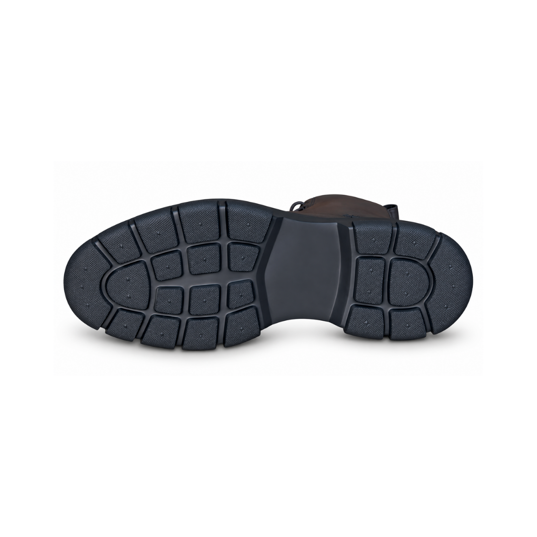 Bottine En Cuir STORM 504 MARRON