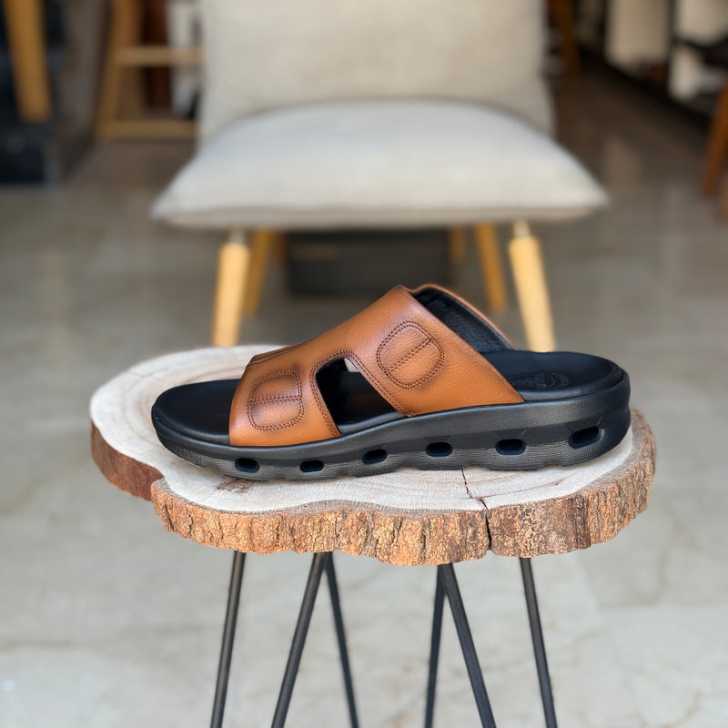 SANDALE EN CUIR SE125  - OrthoConfort TABA