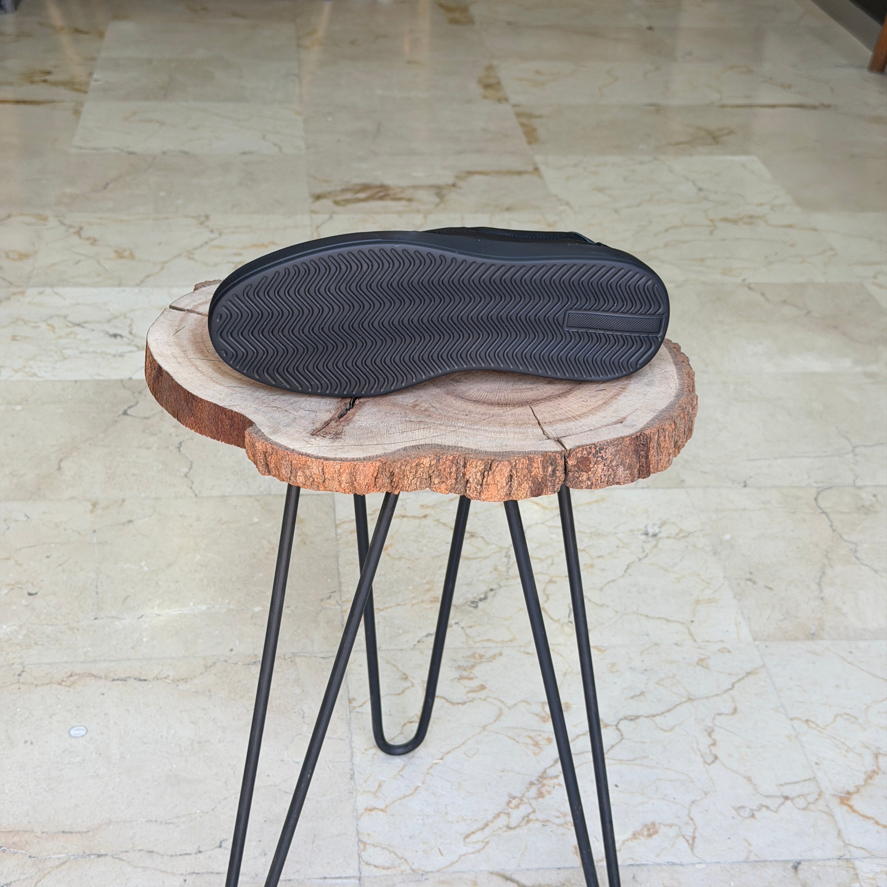 basket en cuir 0101 noir