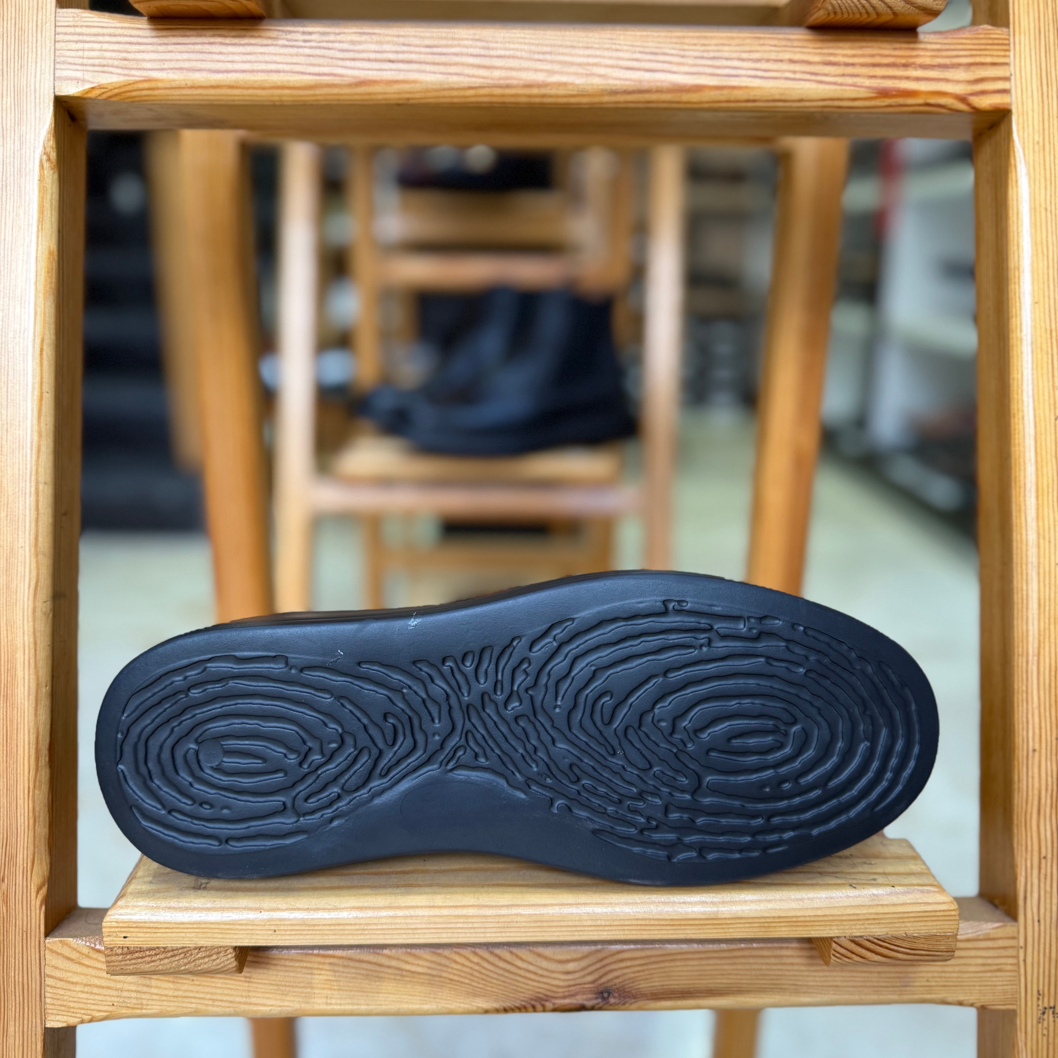 Sneakers / Basket En Cuir Sp Noir