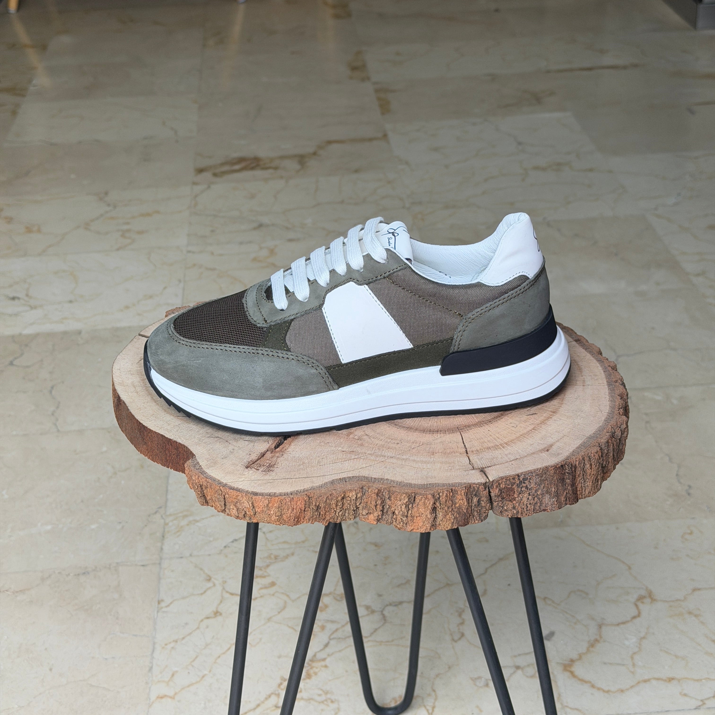 Basket LAVAIR 8513 VERT - Shopilo Shoes