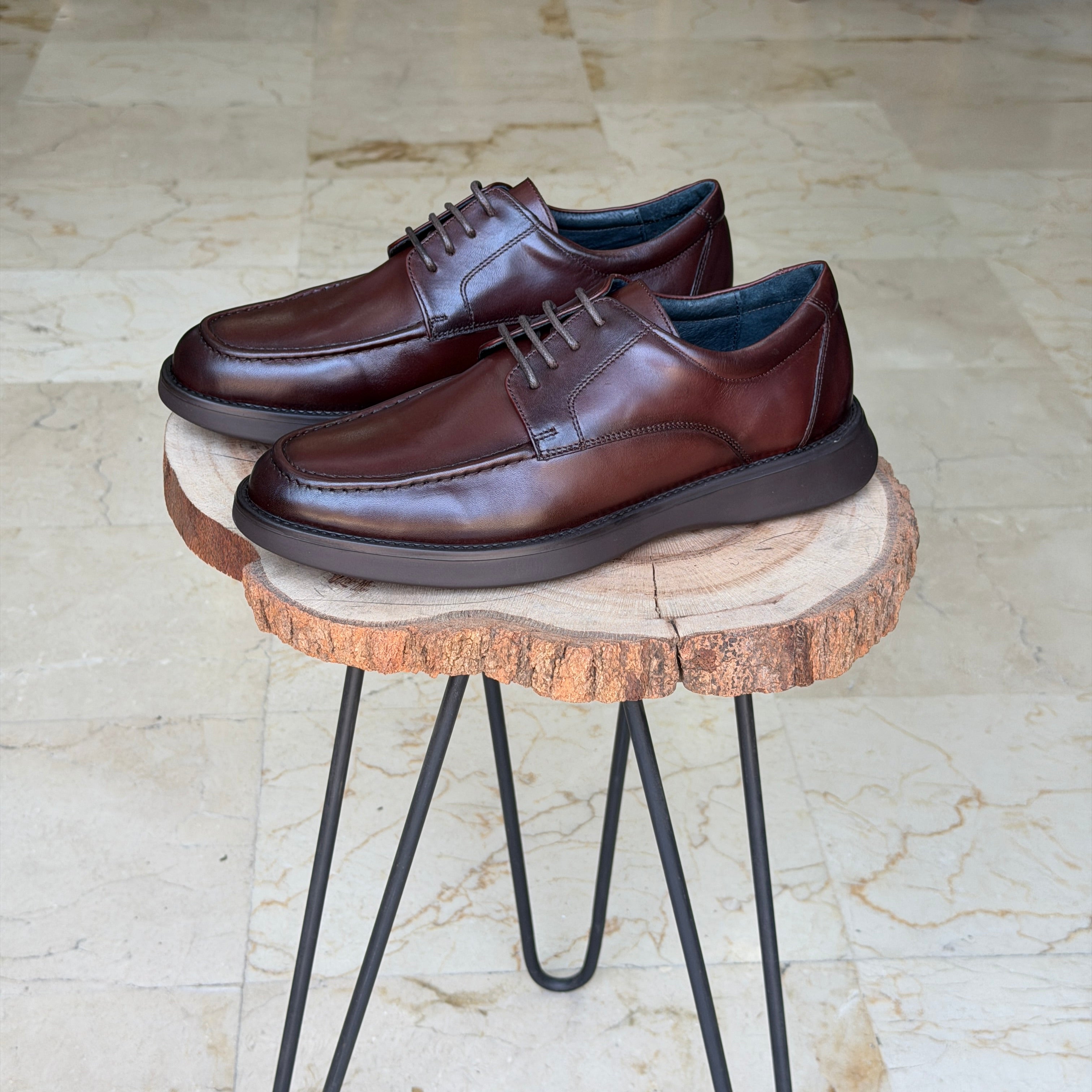 CHAUSSURES EN CUIR ELLEGANO 478 TABA
