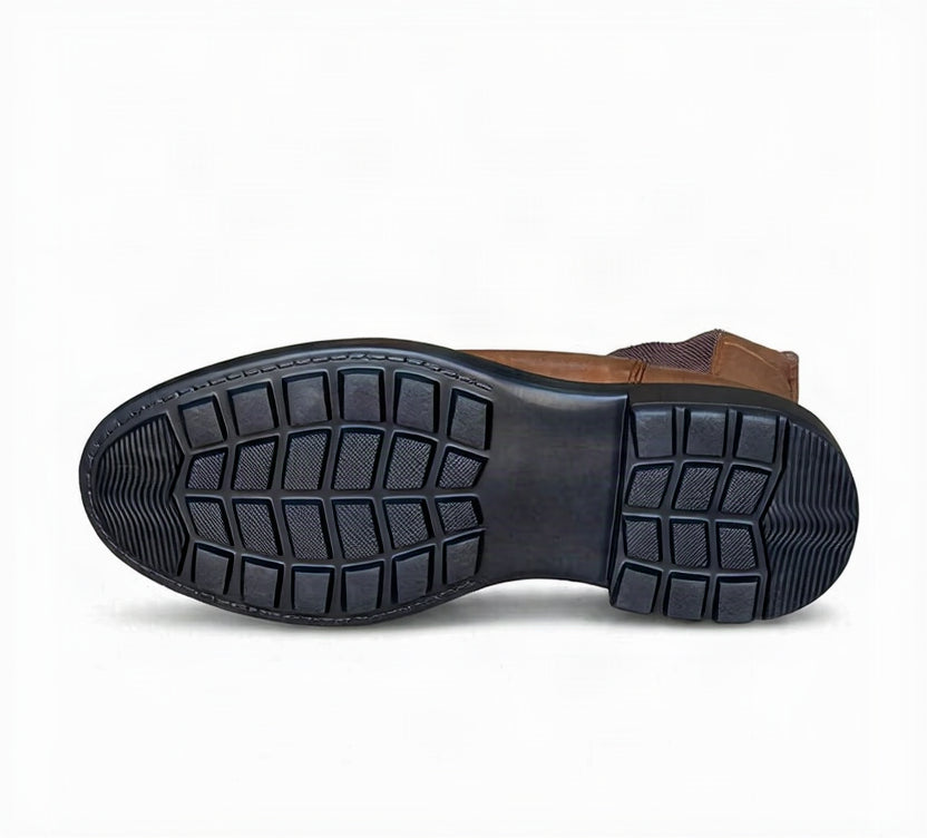 Bottine En Cuir 301 Taba