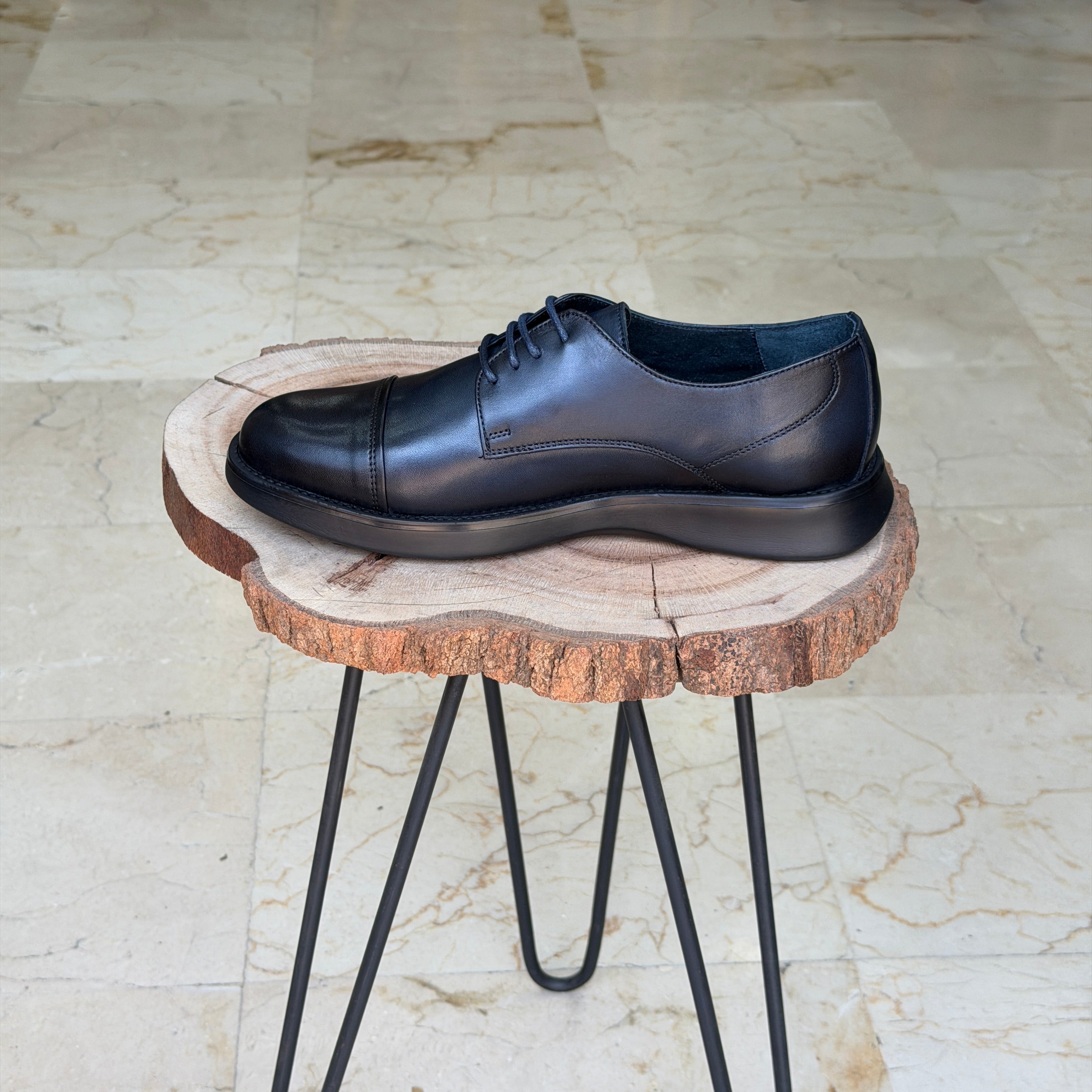 CHAUSSURES EN CUIR ELLEGANO 341 BLEU