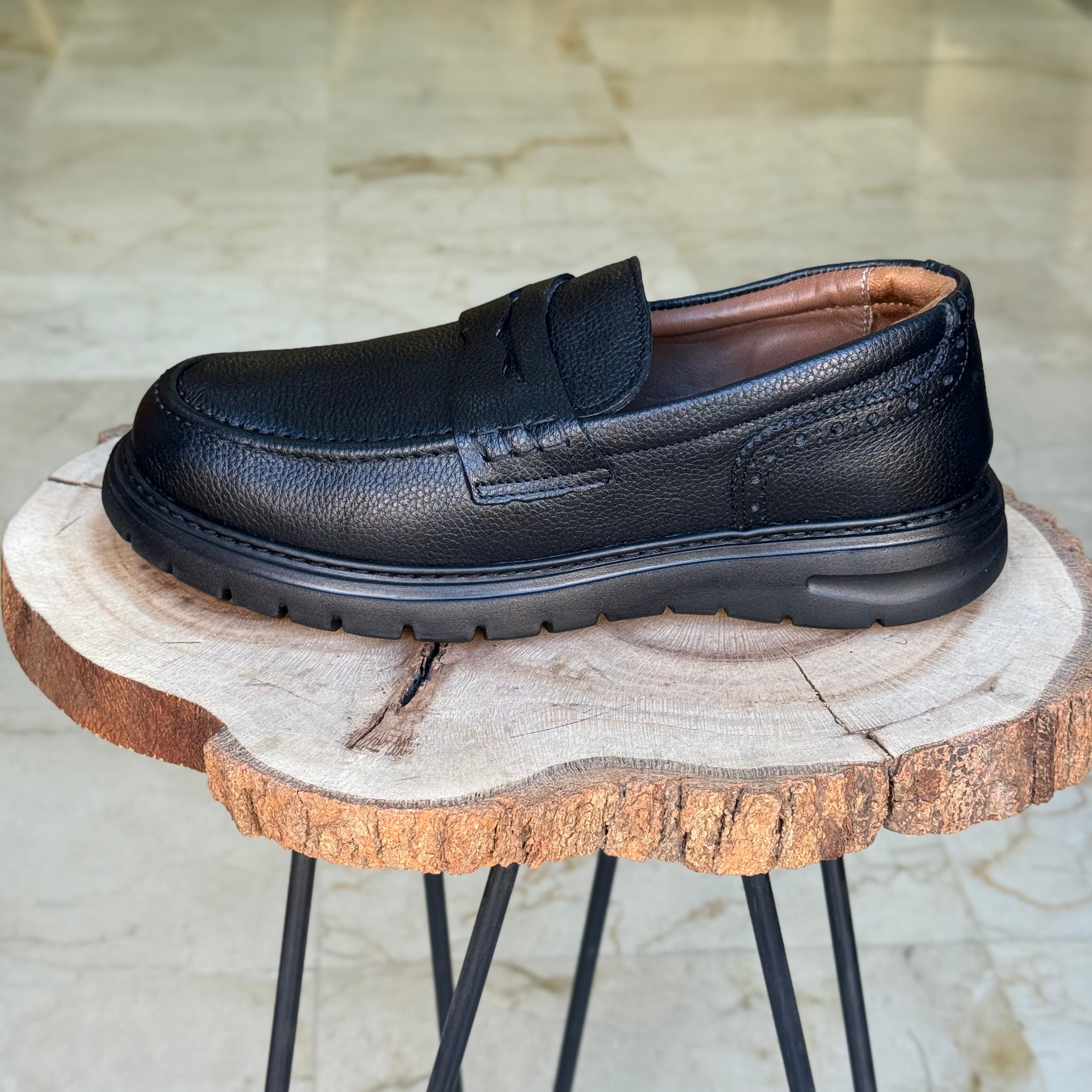 Chaussure Médical En cuir 125 Noir