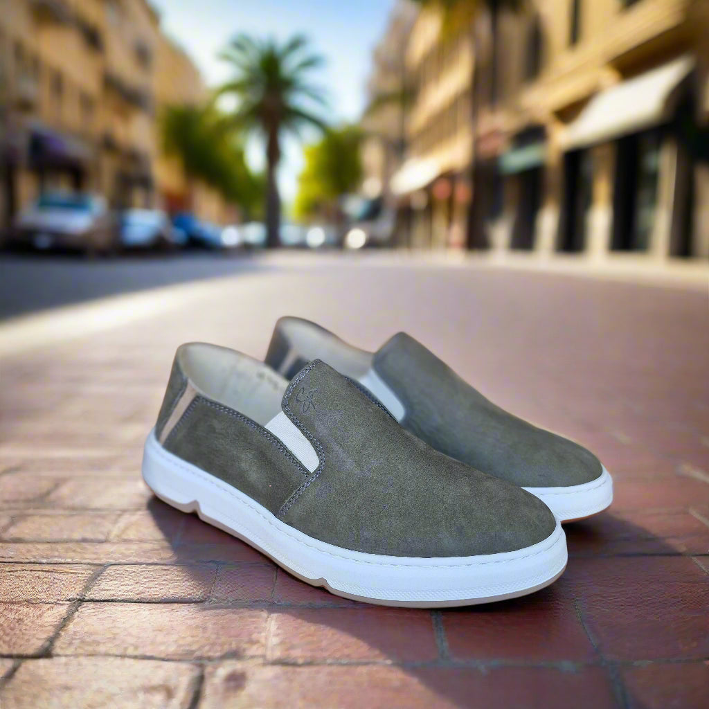 Balghin En Cuir Vert 1010