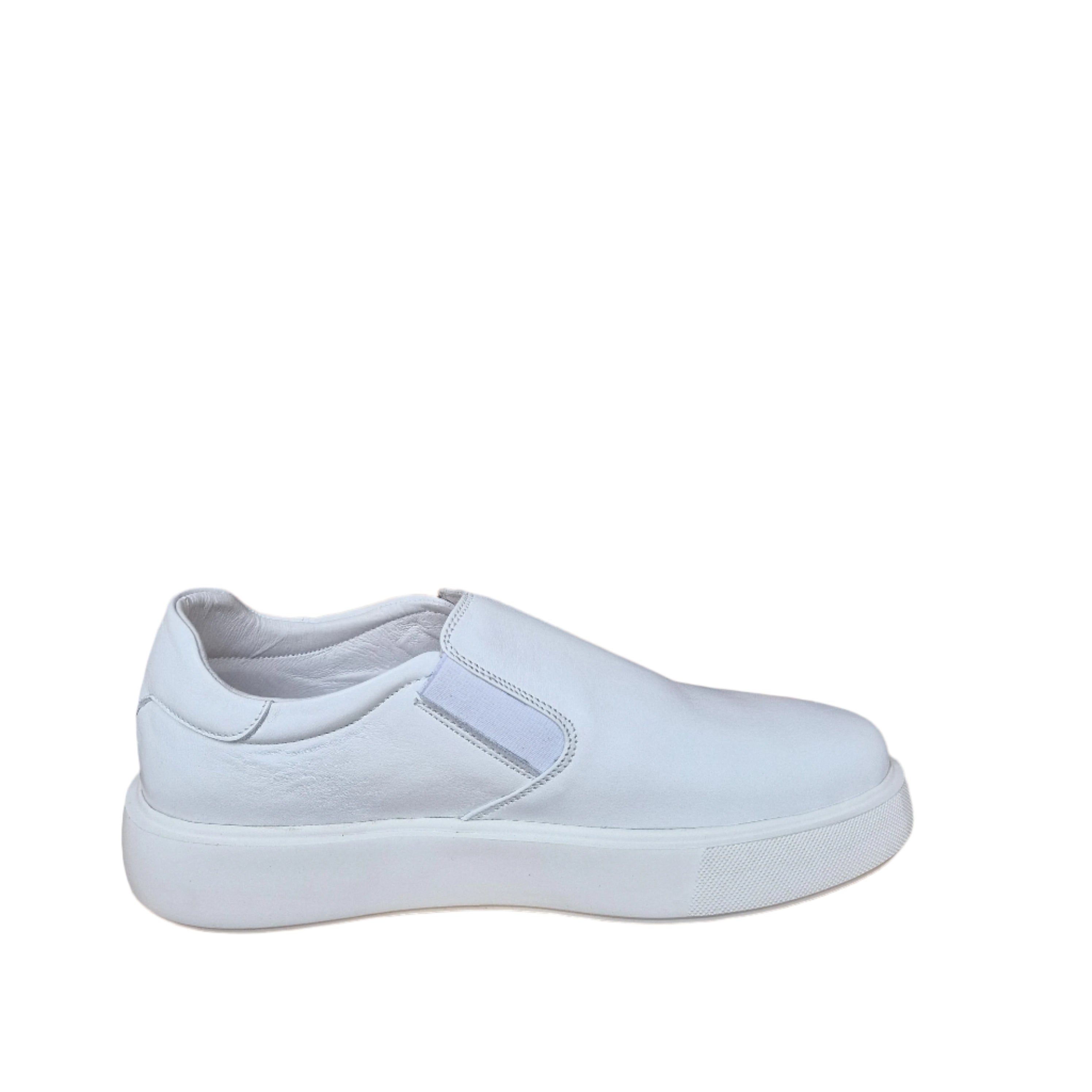 Basket En Cuir  EXtra Light Blanc 816.