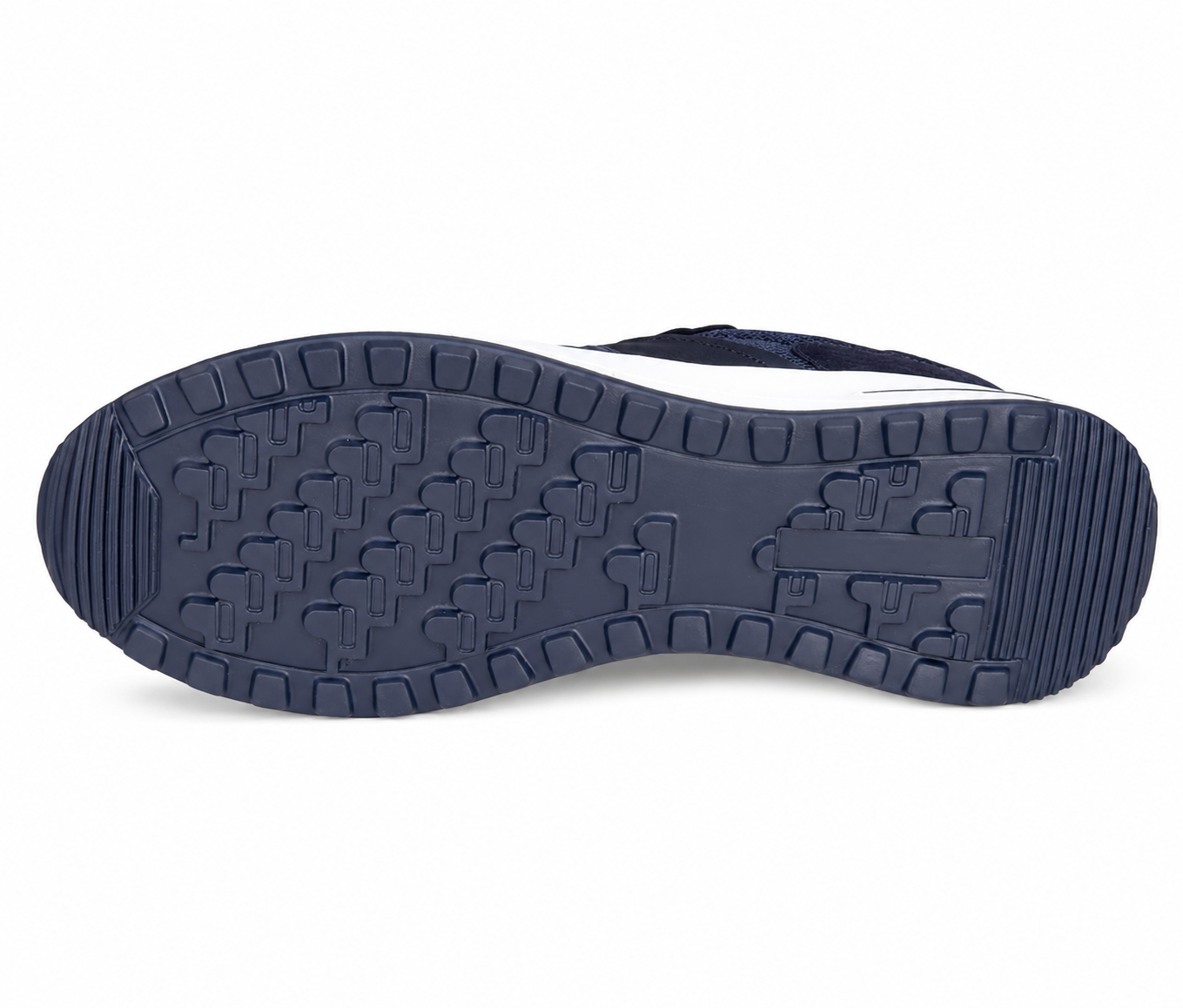 Basket en cuir - 929 bleu / b