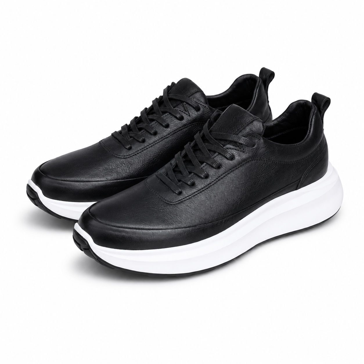 Basket en cuir - 934 Noir